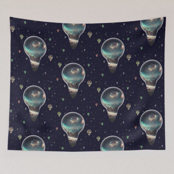 Item preview, Galaxy in a lightbulb designed and sold by DesignsBySaxton.