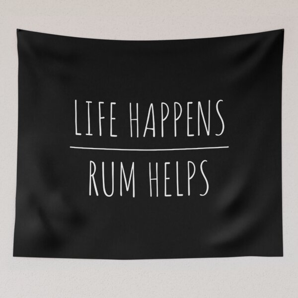 Item preview, Rum Helps Shirt - Funny Rum designed and sold by steelvintner477.