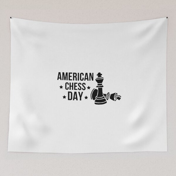 Item preview, American chess day gift for chess lover chess day designed and sold by DesignisMine.