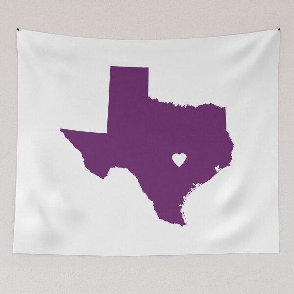 Item preview, Texas Love in Purple designed and sold by Maren Misner.