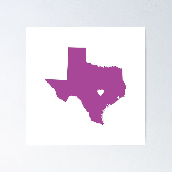 Item preview, Texas Love in Purple designed and sold by Maren Misner.