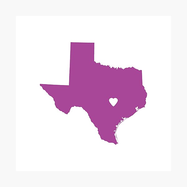 Item preview, Texas Love in Purple designed and sold by Maren Misner.