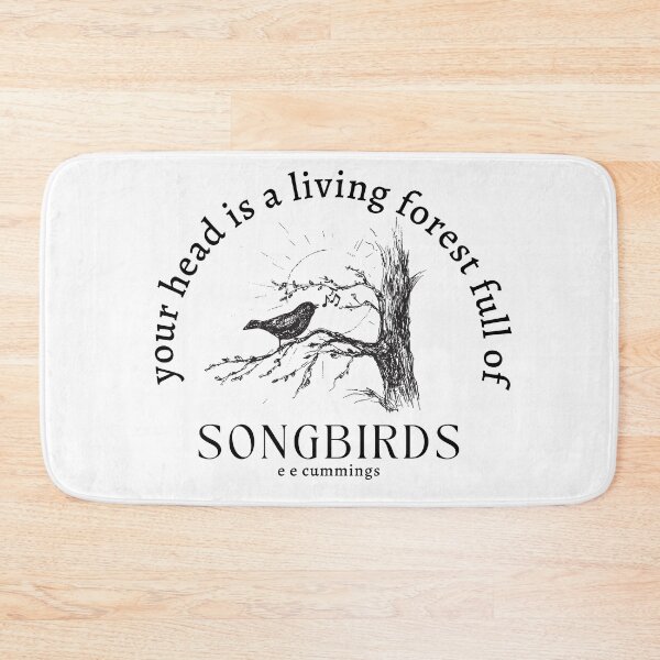 Item preview, your head is a living forest full of songbirds (2) designed and sold by alksongbird.