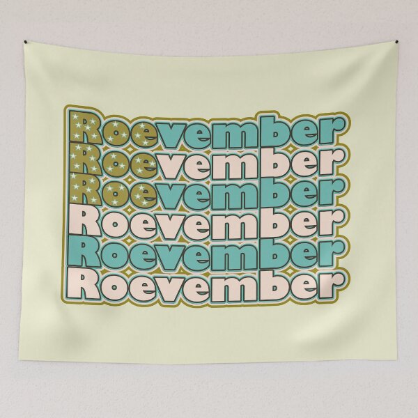 Item preview, Roevember vintage green and turquoise design designed and sold by JoyOfHopeStore.