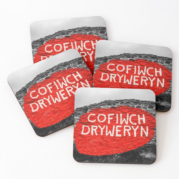 Item preview, Wal Cofiwch Dryweryn (Du a Gwyn a Coch) designed and sold by LluniauDafyddEm.