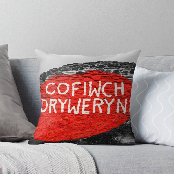 Item preview, Wal Cofiwch Dryweryn (Du a Gwyn a Coch) designed and sold by LluniauDafyddEm.