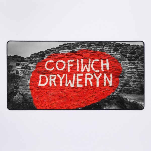 Item preview, Wal Cofiwch Dryweryn (Du a Gwyn a Coch) designed and sold by LluniauDafyddEm.
