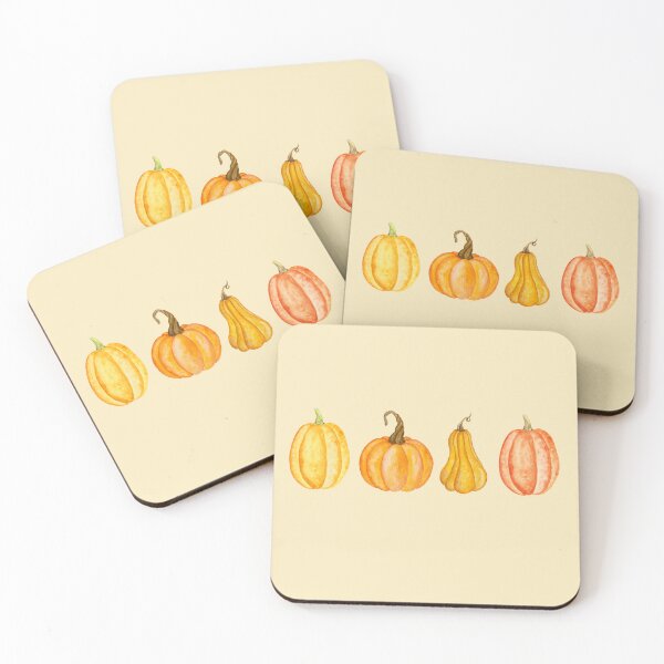 Item preview, Watercolor Halloween Pumpkins designed and sold by MameDesign.
