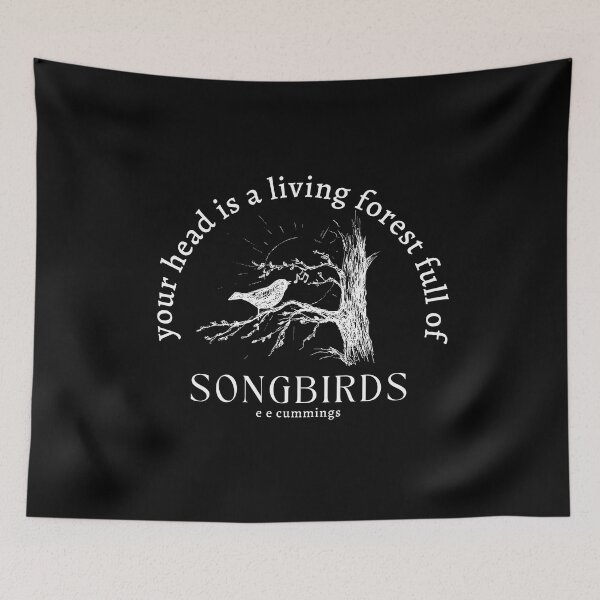 Item preview, Your head is a living forest full of songbirds (3) designed and sold by alksongbird.