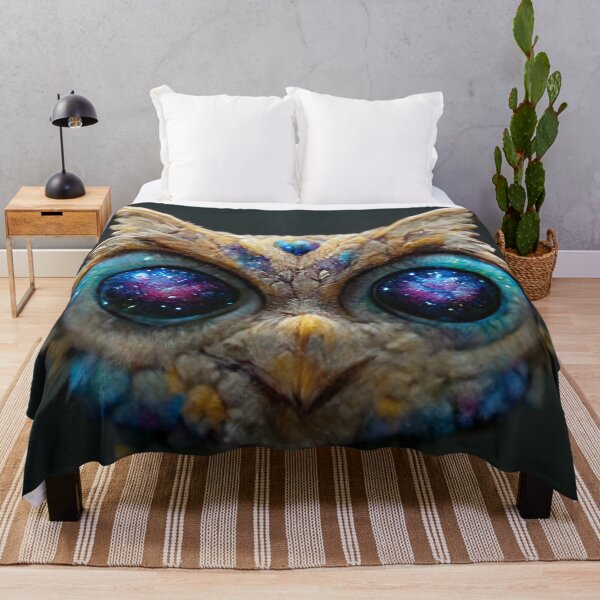 Item preview, Cute Galactic Owl designed and sold by Gustavo Navarro.