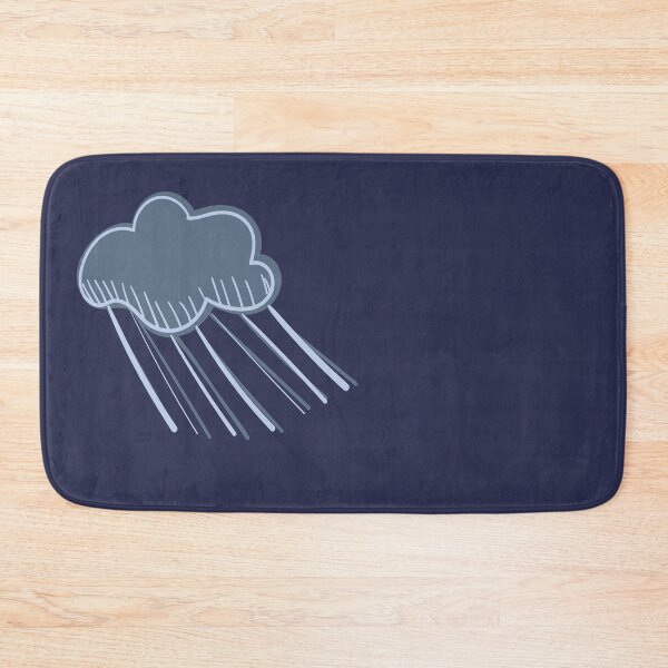 Item preview, Stormy Illustrated Cartoon Raincloud with Pouring Rain designed and sold by AngelDawnDesign.
