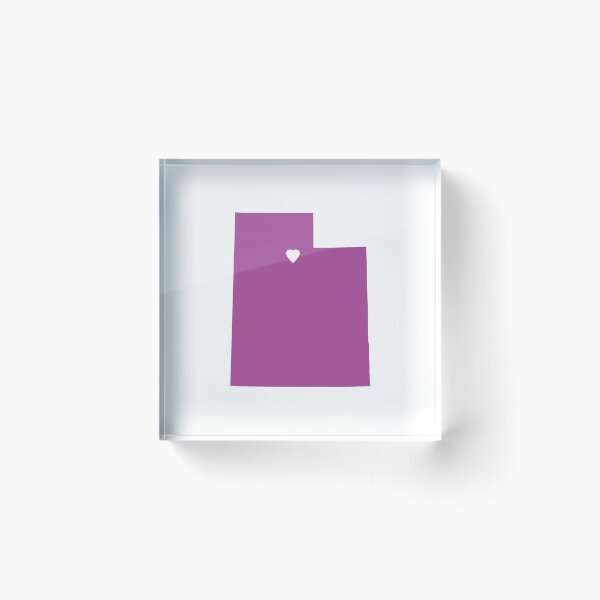 Item preview, Utah Love in Purple designed and sold by Maren Misner.