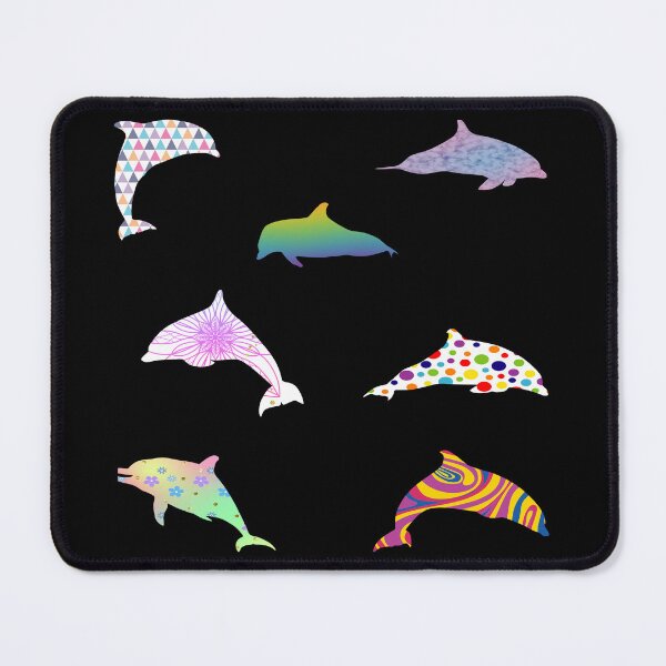 Item preview, Patterned Dolphin Sticker Sheet designed and sold by Lezbo1986.