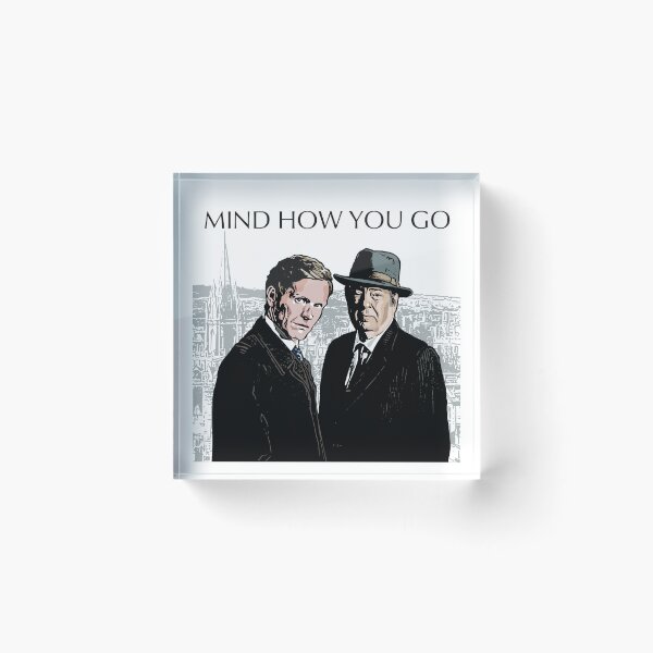Item preview, Endeavour Morse Fred Thursday Mind how you go designed and sold by JosieandRose.