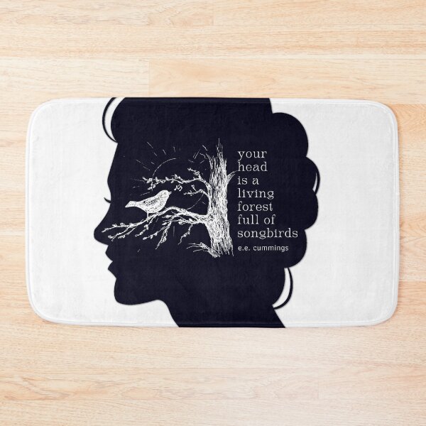 Item preview, your head is a living forest full of songbirds (4) designed and sold by alksongbird.