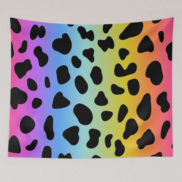 Item preview, Rainbow Leopard Seamless Pattern designed and sold by Edenglow Prints & Peculiars.