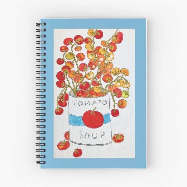 Item preview, Tomatoes in a Can - Pen and Ink with Watercolor Brush Pens designed and sold by phylliswalter.