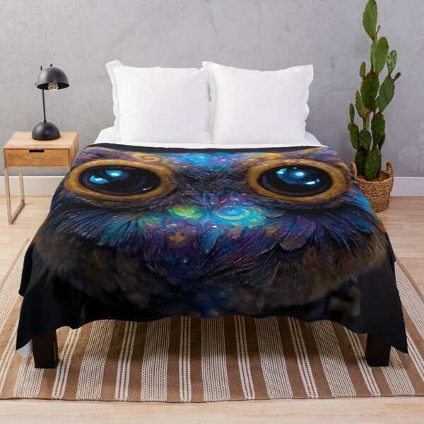Item preview, Cute Galactic Owl designed and sold by Gustavo Navarro.