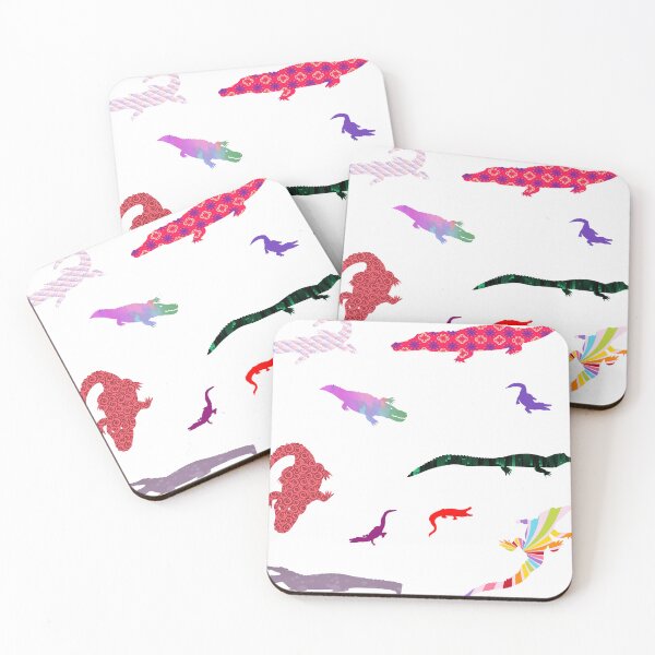 Item preview, Patterned Alligator Sticker Sheet designed and sold by Lezbo1986.