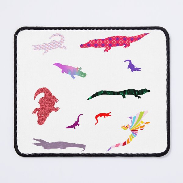 Item preview, Patterned Alligator Sticker Sheet designed and sold by Lezbo1986.