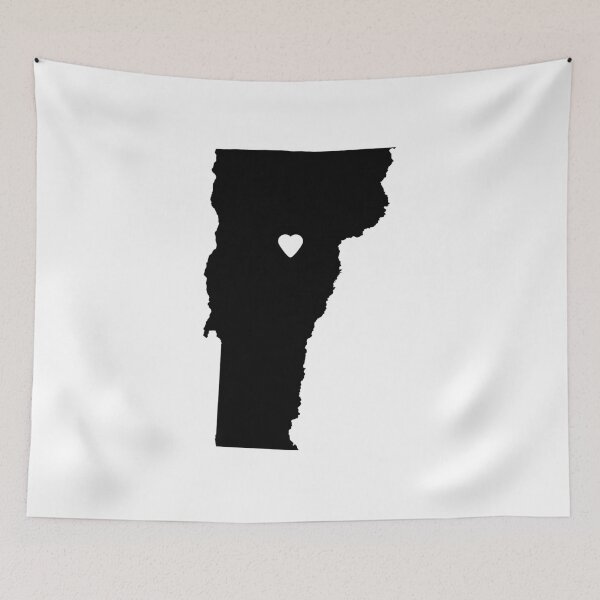 Item preview, Vermont Love in Black designed and sold by Maren Misner.
