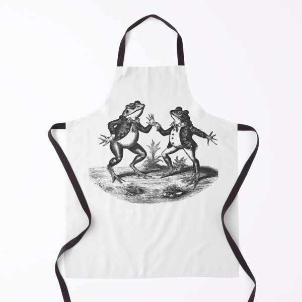 Item preview, Cottagecore Aesthetic Dancing Frogs designed and sold by vectorsauce.