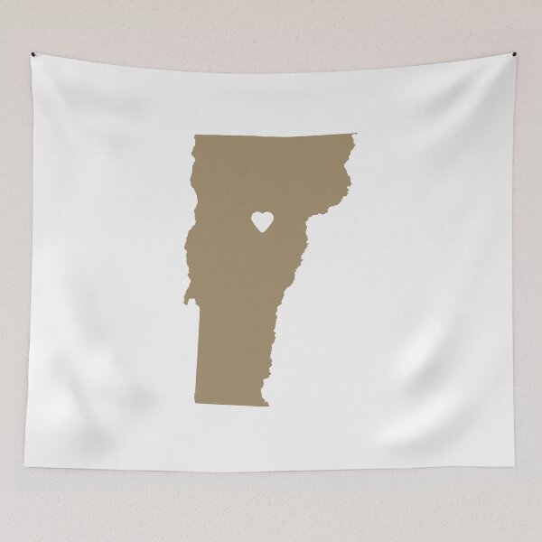 Item preview, Vermont Love in Mocha designed and sold by Maren Misner.