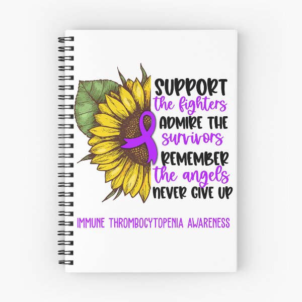 Item preview, Immune Thrombocytopenia Awareness - Support the Fighters Admire the Survivors Remember the Angels Never Give Up designed and sold by whlrcheryl.