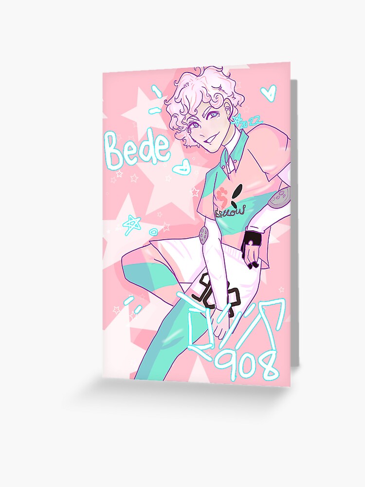 Bede (Pokmon sword and shield) print!" Greeting Card for Sale by  PeachiPopShop | Redbubble