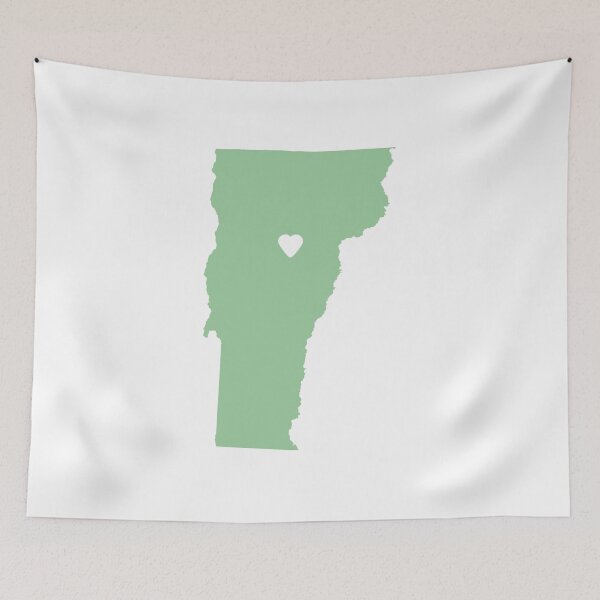 Item preview, Vermont Love in Sage designed and sold by Maren Misner.