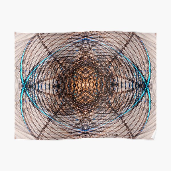 Intricate Illusions (Abstract) Poster