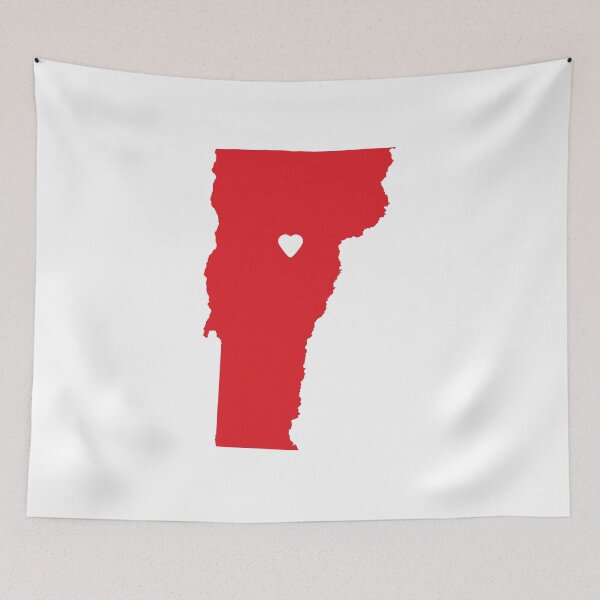 Item preview, Vermont Love in Red designed and sold by Maren Misner.