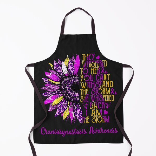 Item preview, I Am The Storm Sunflower Leopard Craniosynostosis Awareness designed and sold by rechardtee.