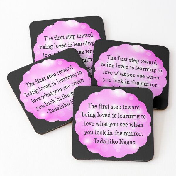 Item preview, The first step toward being loved is designed and sold by Lezbo1986.