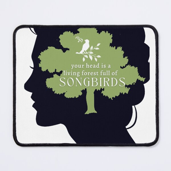 Item preview, Your head is a living forest full of songbirds (5) designed and sold by alksongbird.