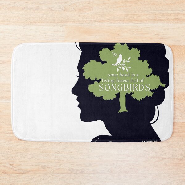 Item preview, Your head is a living forest full of songbirds (5) designed and sold by alksongbird.