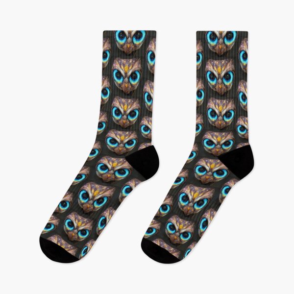 Item preview, Cute Galactic Owl designed and sold by Gustavo Navarro.