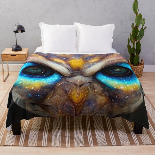 Item preview, Cute Galactic Owl designed and sold by Gustavo Navarro.
