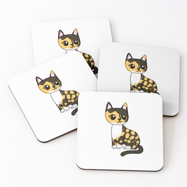 Item preview, tortoiseshell mottled + white (tita) designed and sold by casserolepets.