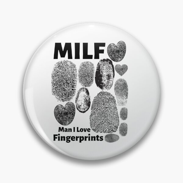 Item preview, MILF Man I Love Fingerprints designed and sold by PlethoraPrints.