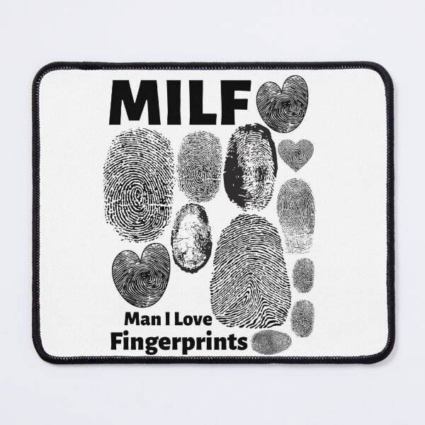 Item preview, MILF Man I Love Fingerprints designed and sold by PlethoraPrints.