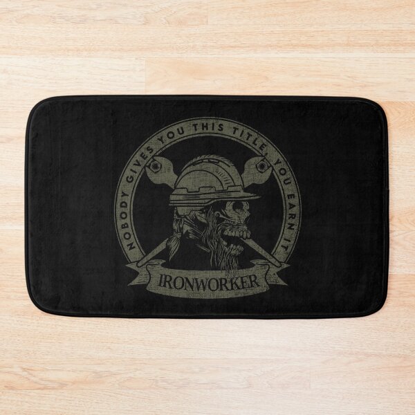 Item preview, Nobody give you this title you earn it - Ironworker quote designed and sold by yococo.
