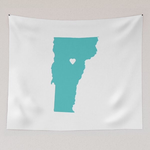 Item preview, Vermont Love in Turquoise designed and sold by Maren Misner.