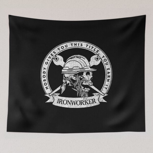 Item preview, Nobody give you this title you earn it - Ironworker quote designed and sold by yococo.