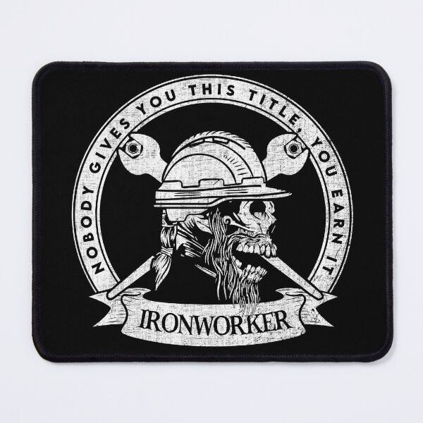 Item preview, Nobody give you this title you earn it - Ironworker quote designed and sold by yococo.