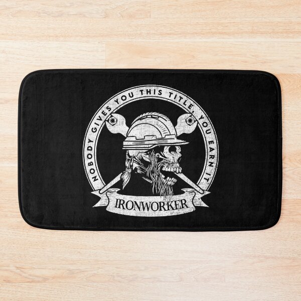 Item preview, Nobody give you this title you earn it - Ironworker quote designed and sold by yococo.