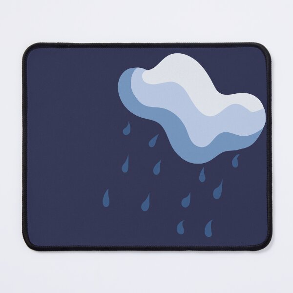 Item preview, Stormy Rain Cloud Cartoon Illustration Raincloud designed and sold by AngelDawnDesign.