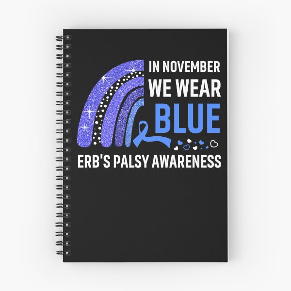 Item preview, In November We Wear Blue Erb's Palsy Awareness designed and sold by Gillosina.