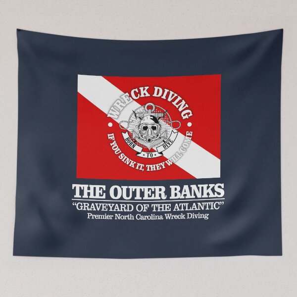 Item preview, The Outer Banks (mejores naufragios) designed and sold by curranmorgan.