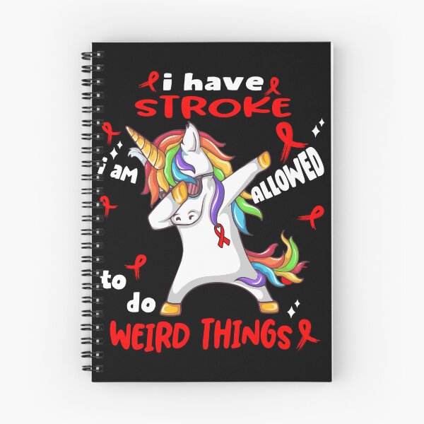 Item preview, Stroke Awareness Funny I have Stroke i'm allowed to do Weird Things! designed and sold by JanetShop809.